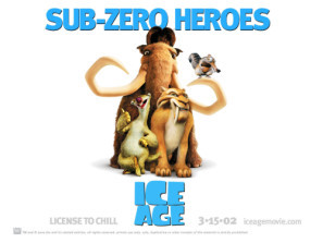 Ice Age movie poster (2002) calendar