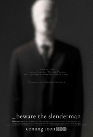 Beware the Slenderman movie poster (2016) Mouse Pad MOV_x6hyje0m
