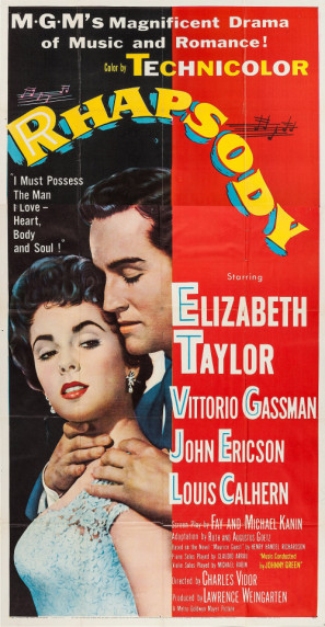 Rhapsody movie poster (1954) hoodie