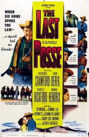 The Last Posse movie poster (1953) Sweatshirt