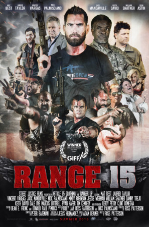 Range 15 movie poster (2016) mouse pad