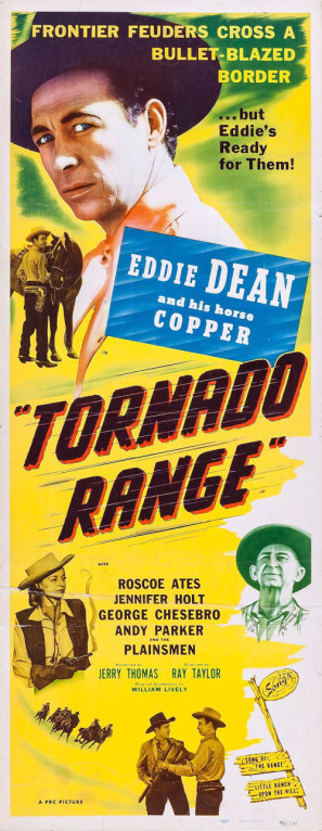 Tornado Range movie poster (1948) Longsleeve T-shirt