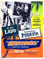 Santiago movie poster (1956) Poster MOV_xr2xufbe
