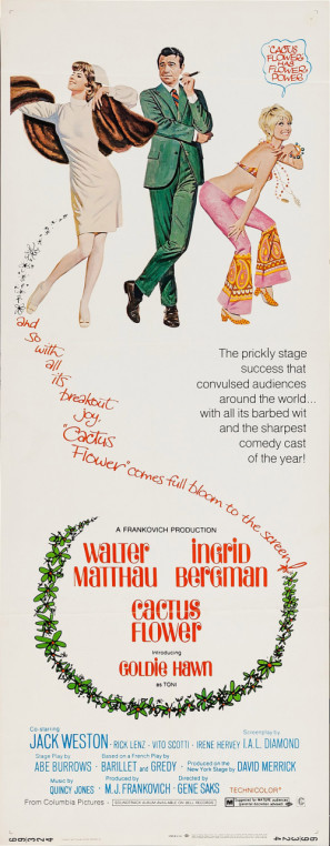 Cactus Flower movie poster (1969) poster