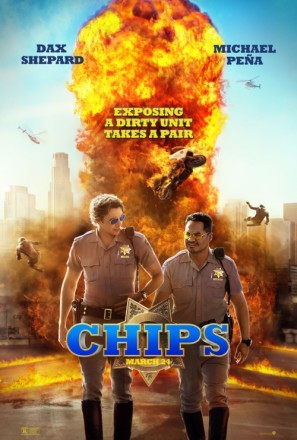 CHiPs movie poster (2017) Longsleeve T-shirt