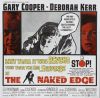 The Naked Edge movie poster (1961) Tank Top #1411480