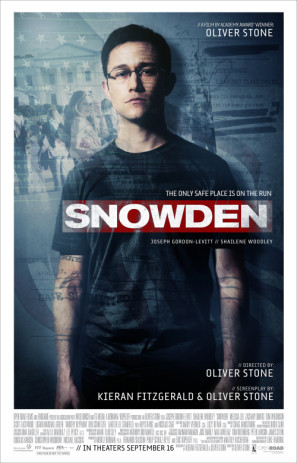 Snowden movie poster (2016) hoodie
