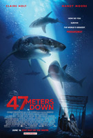 47 Meters Down movie poster (2017) t-shirt #MOV_y0axxlfb