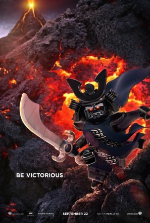 The Lego Ninjago Movie movie poster (2017) calendar