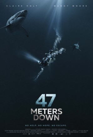 47 Meters Down movie poster (2017) tote bag