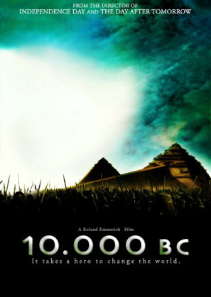 10,000 BC movie poster (2008) calendar
