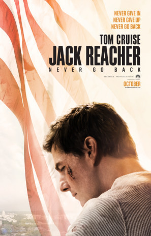 Jack Reacher: Never Go Back movie poster (2016) calendar