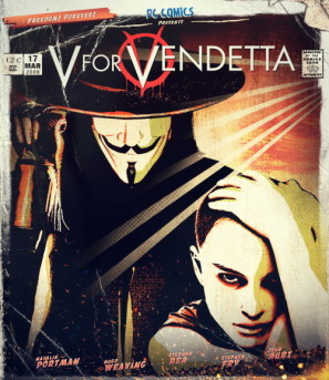 V For Vendetta movie poster (2005) calendar