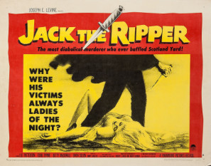 Jack the Ripper movie poster (1959) tote bag