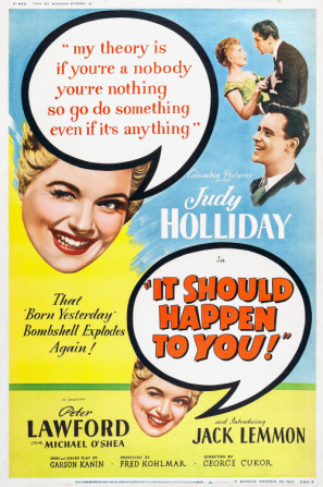 It Should Happen to You movie poster (1954) Sweatshirt