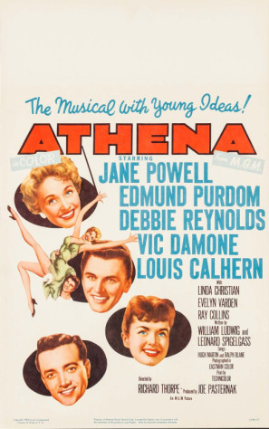 Athena movie poster (1954) poster