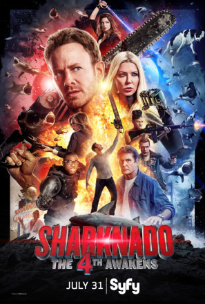 Sharknado 4: The 4th Awakens movie poster (2016) Poster MOV_z0mcvmqo