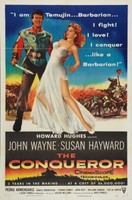 The Conqueror movie poster (1956) t-shirt #MOV_ze2fw8mn