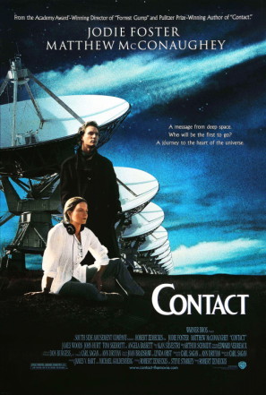 Contact movie poster (1997) Longsleeve T-shirt