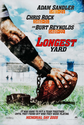 The Longest Yard movie poster (2005) mouse pad