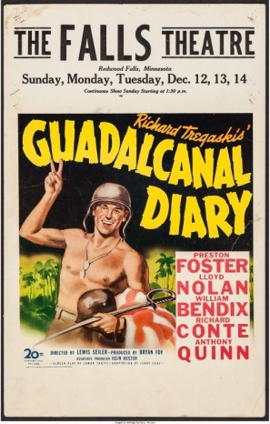 Guadalcanal Diary movie poster (1943) calendar