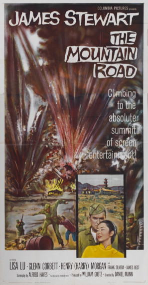 The Mountain Road movie poster (1960) mouse pad