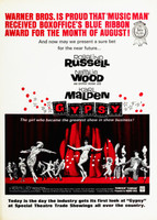 Gypsy movie poster (1962) Sweatshirt #1327620