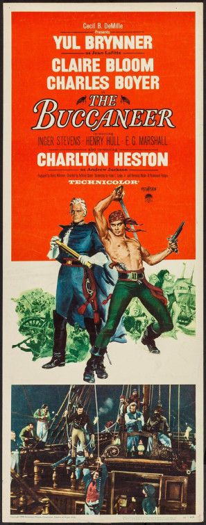 The Buccaneer movie poster (1958) Tank Top